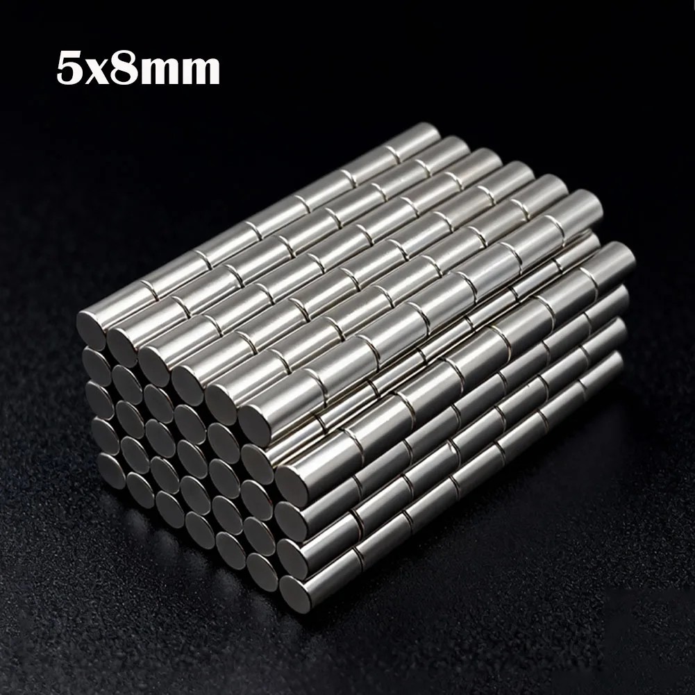 10-100Pcs 5x8mm �ʰ��� ���� �ڼ� �׿���� �ڼ� N35 NdfeB ������ �ڼ� ���� �ڼ� �ڼ� ��Ʈ